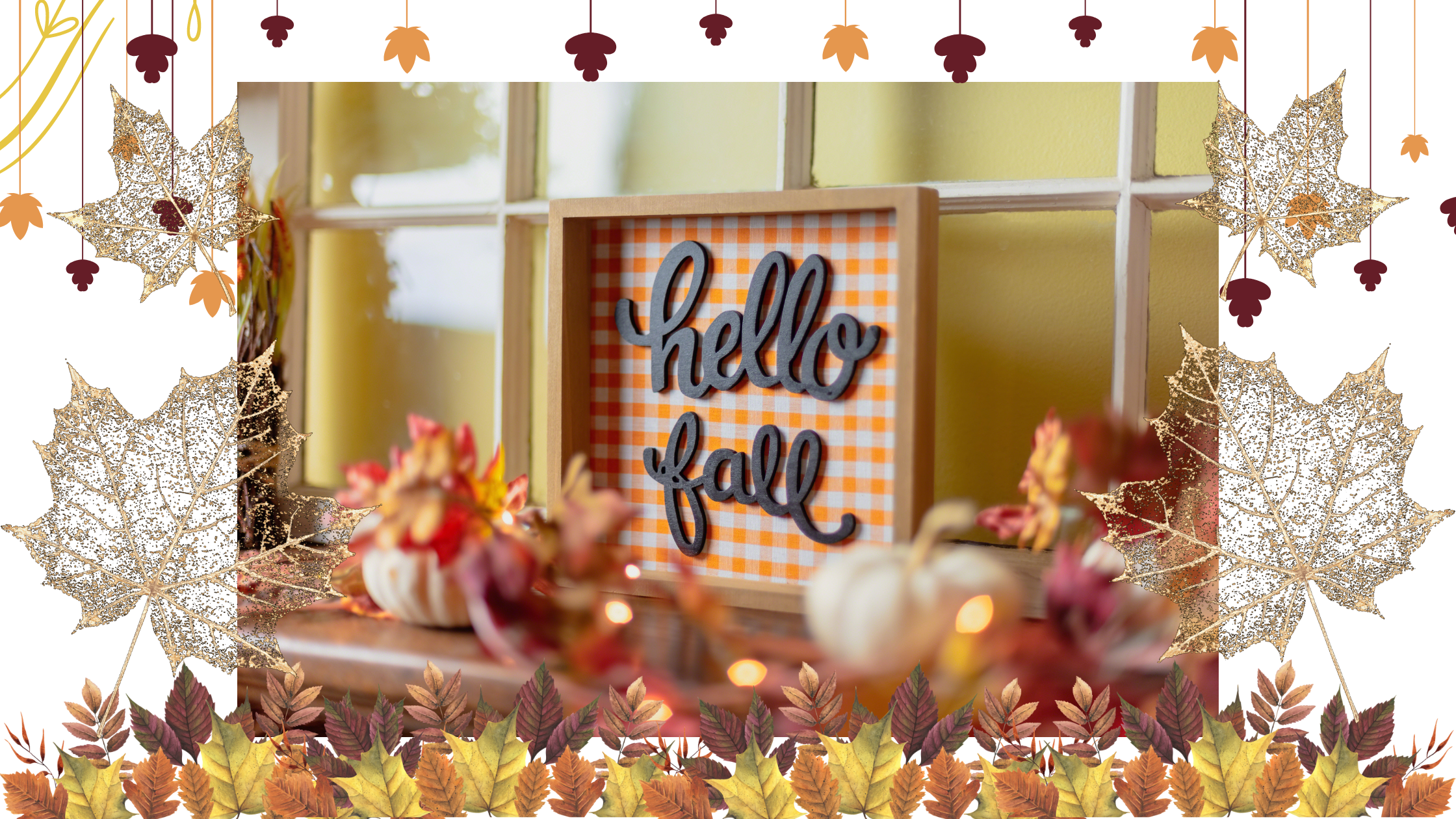 Fall And The Beautiful Decorations That Come With It.